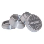 Greengo Grinder 4 Parça 40 mm – Gümüş Renk - Görsel 2