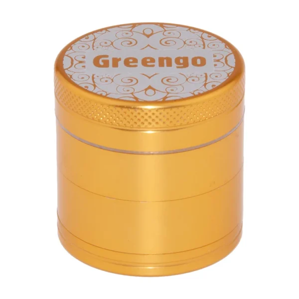 Greengo Grinder 4 Parça 40 mm – Altın Renk
