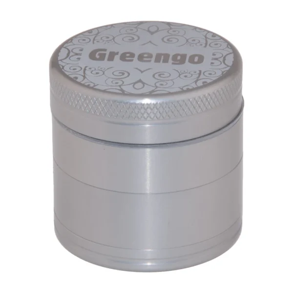 Greengo Grinder 4 Parça 40 mm – Gri