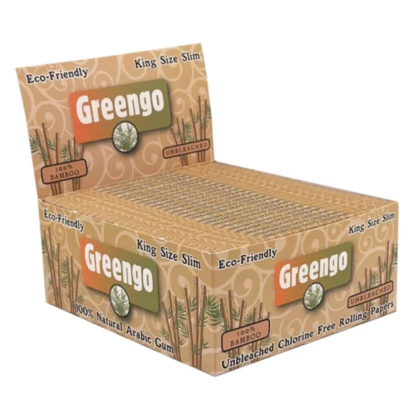 Display Greengo Bamboo King Size Slim – 50 Adet