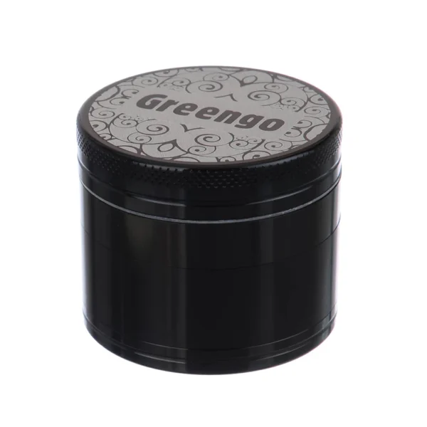 Greengo Grinder 4 Parça 50 mm Siyah