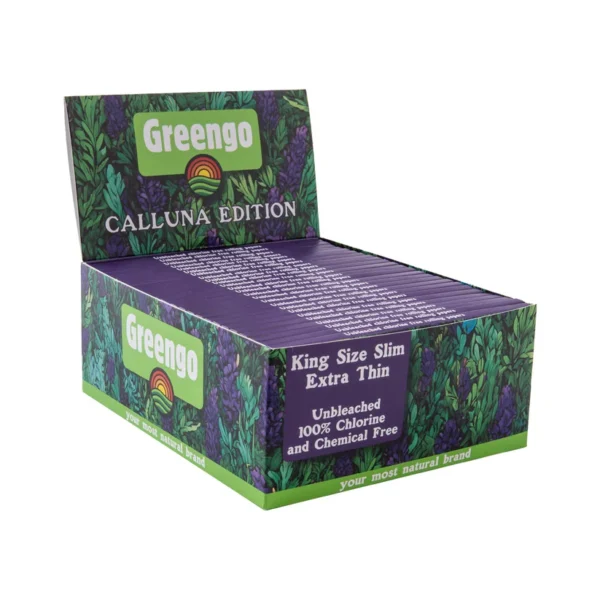 Greengo Calluna Edition King Size Slim Extra Thin – 50’li Display Paket