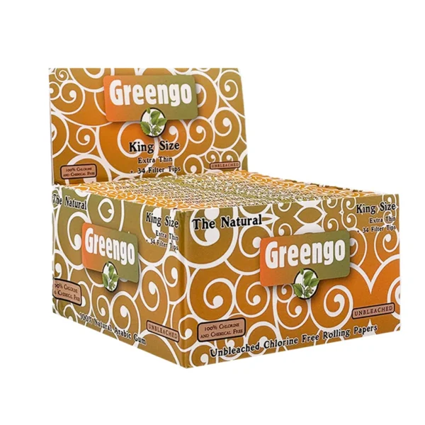 Display Greengo Unbleached KSR Extra Thin 2-in-1 – 26 Adet