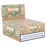 French Display Greengo Unbleached King Size Slim 2 in 1 – 24 Adet
