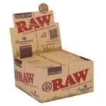 RAW Organic Hemp Connoisseur King Size Slim – 24’lü Display Paket