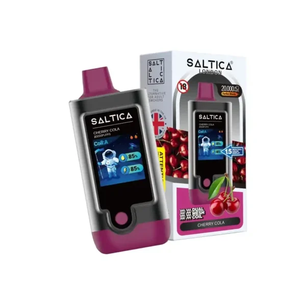 Saltica 20000 Puff Cherry Cola