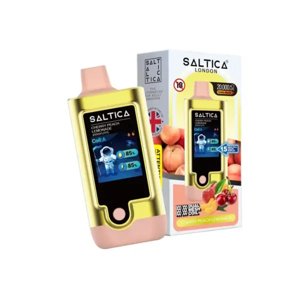 Saltica 20000 Puff Cherry Peach Lemonade