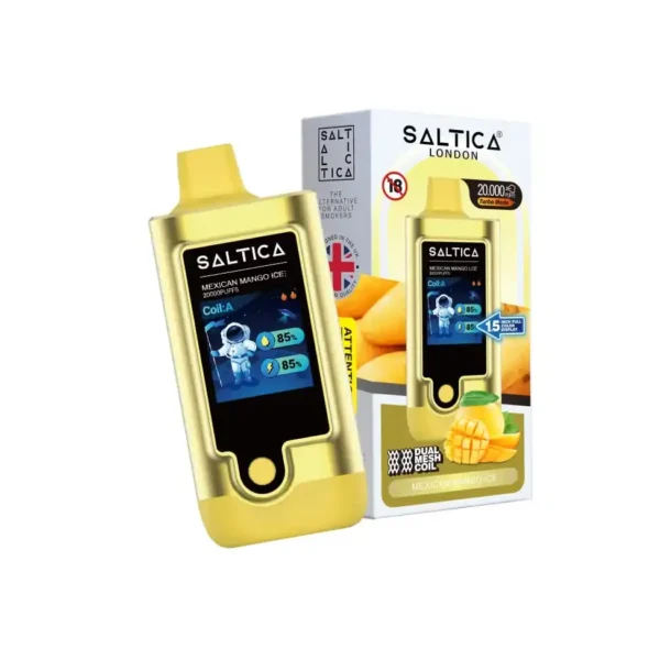 Saltica 20000 Puff Mexican Mango Ice