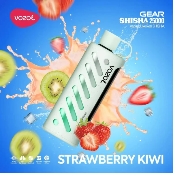 Vozol Gear 25000 Strawberry Kiwi